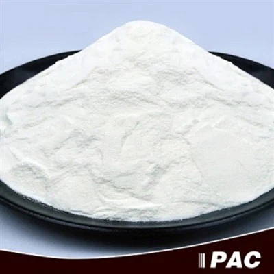 Поли алуминиев хлорид бял прах флокулантно средство за пречистване на водата